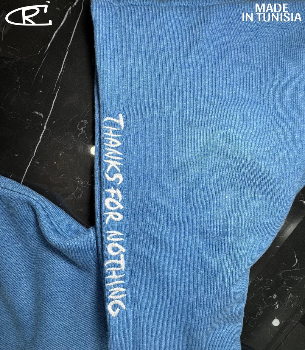 Blue Carthage hoodie